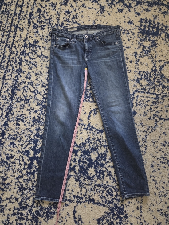 Ag Adriano Goldschmied Denim - Ag Adriano Goldschmied Mid Blue Straight Leg Jeans